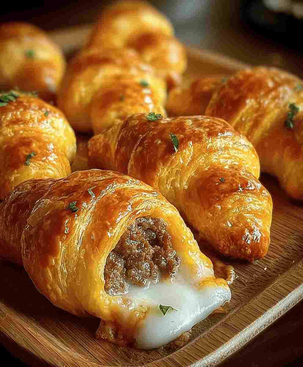 Rotel Sausage Cream Cheese Crescents