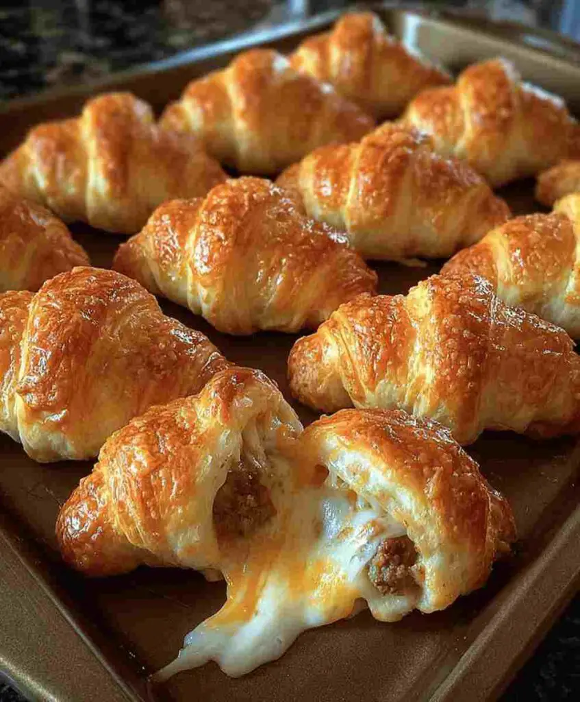 Rotel Sausage Cream Cheese Crescents