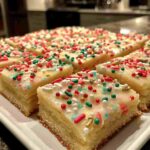 Christmas Sugar Cookie Bars