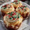 Mini Christmas Cheesecakes