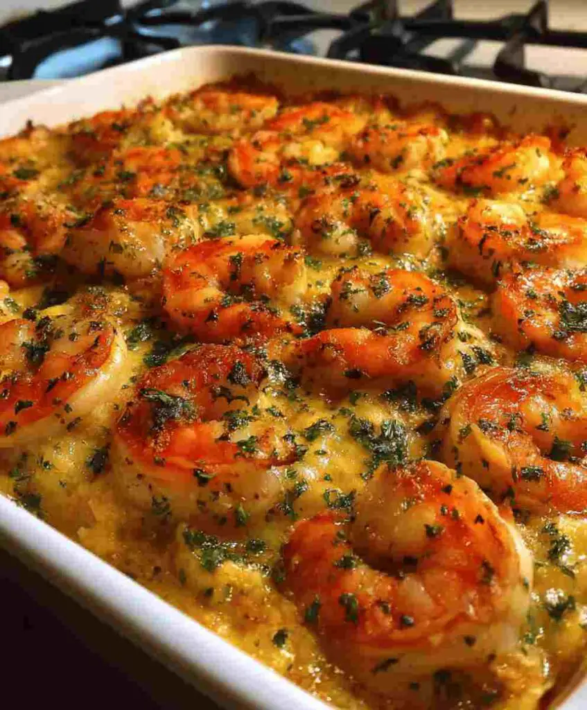 Baked Stuffed Shrimp Casserole