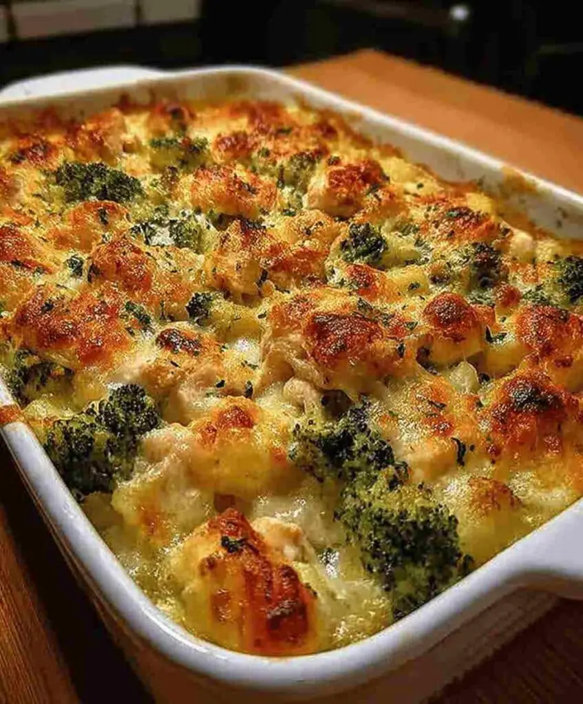 Chicken Potato Broccoli Casserole
