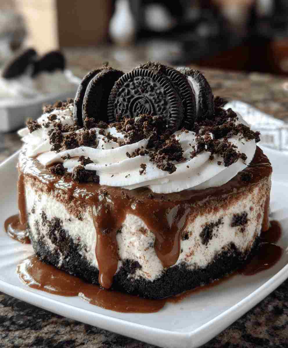 Oreo Ice Cream Cake Delight