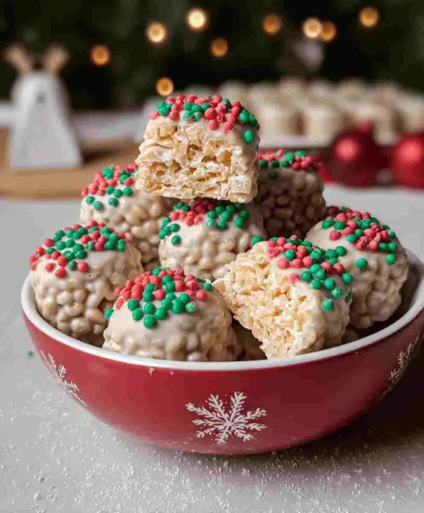 Christmas Rice Crispy Treats