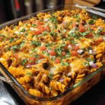 Loaded Taco Pasta Bake