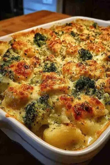 Chicken Potato Broccoli Casserole