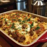 Easy Beef Lombardi Casserole
