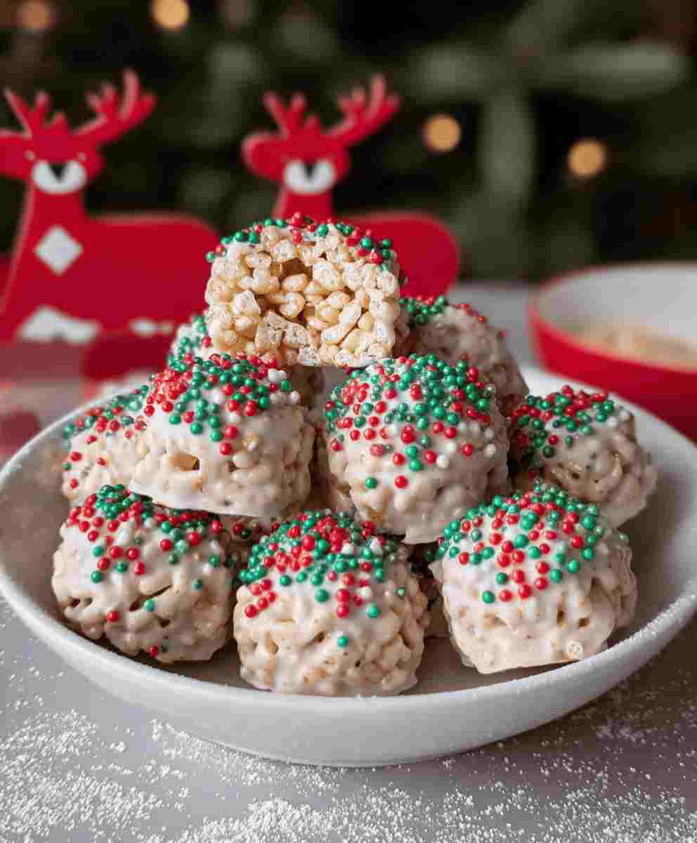 Christmas Rice Crispy Treats