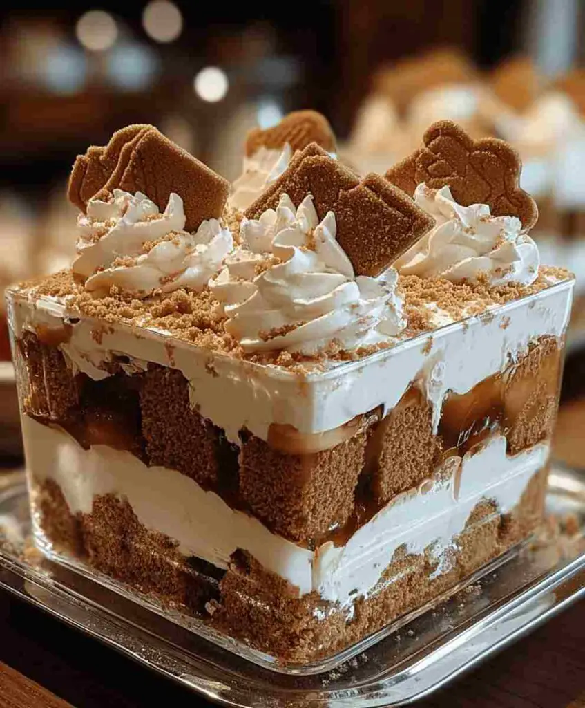 Christmas Gingerbread Trifle