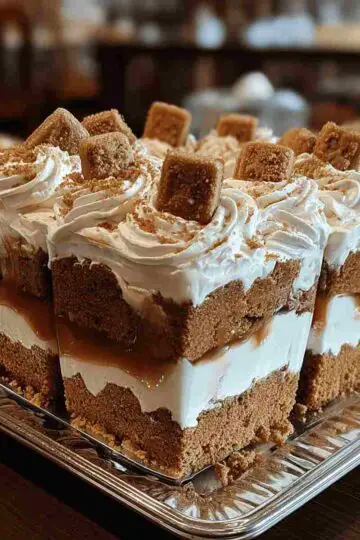 Christmas Gingerbread Trifle