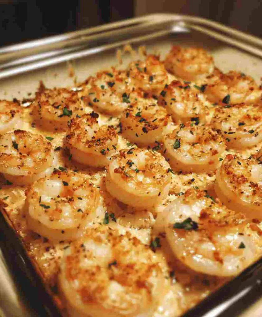 Easy Garlic Parm Shrimp Recipe