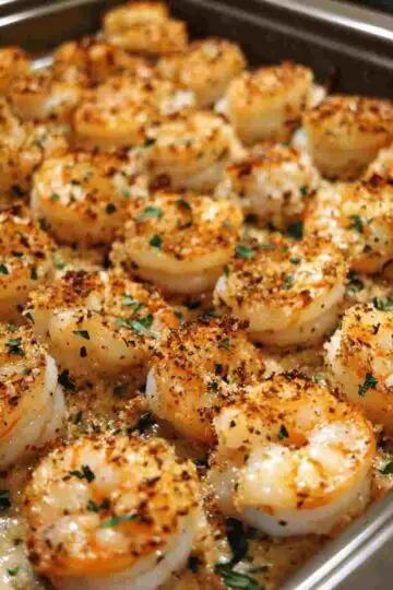 Easy Garlic Parm Shrimp Recipe