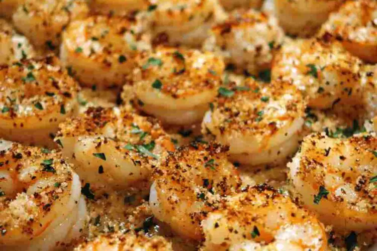 Easy Garlic Parm Shrimp Recipe
