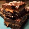 Snickers Brownie Bars