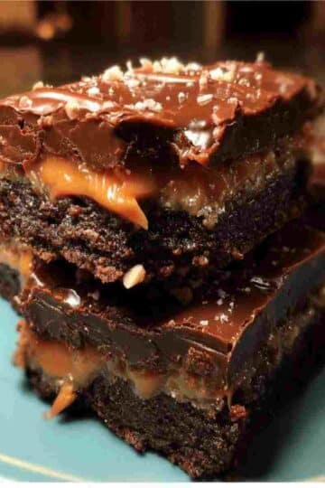 Snickers Brownie Bars