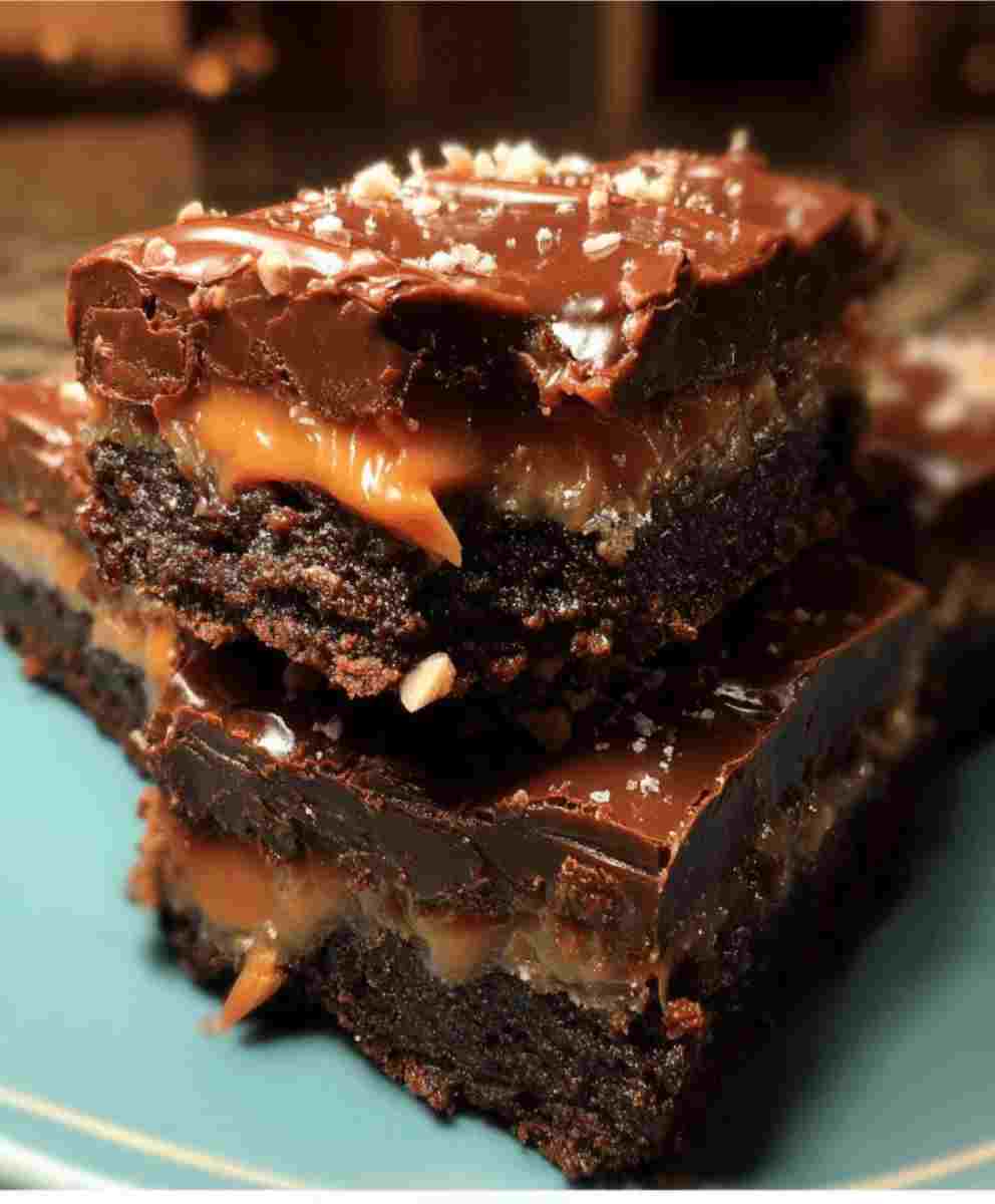 Snickers Brownie Bars