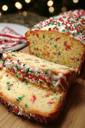 Christmas Sprinkle Buttermilk Bread