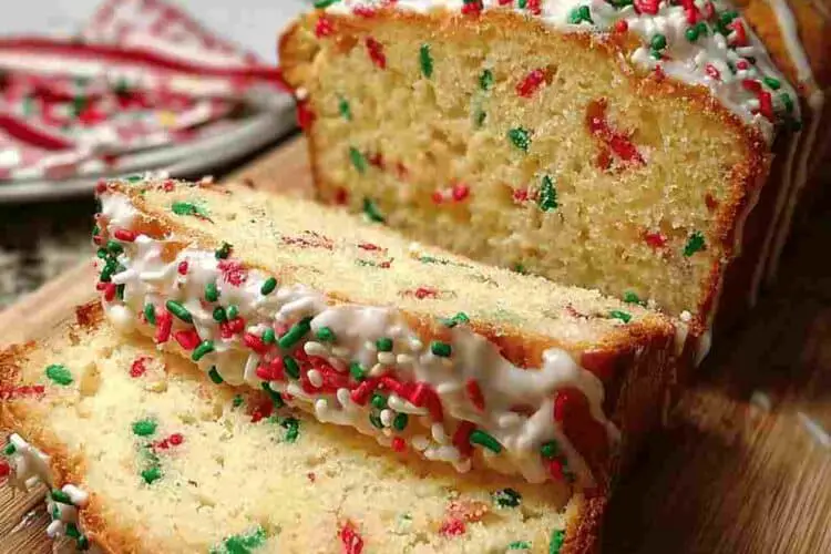 Christmas Sprinkle Buttermilk Bread