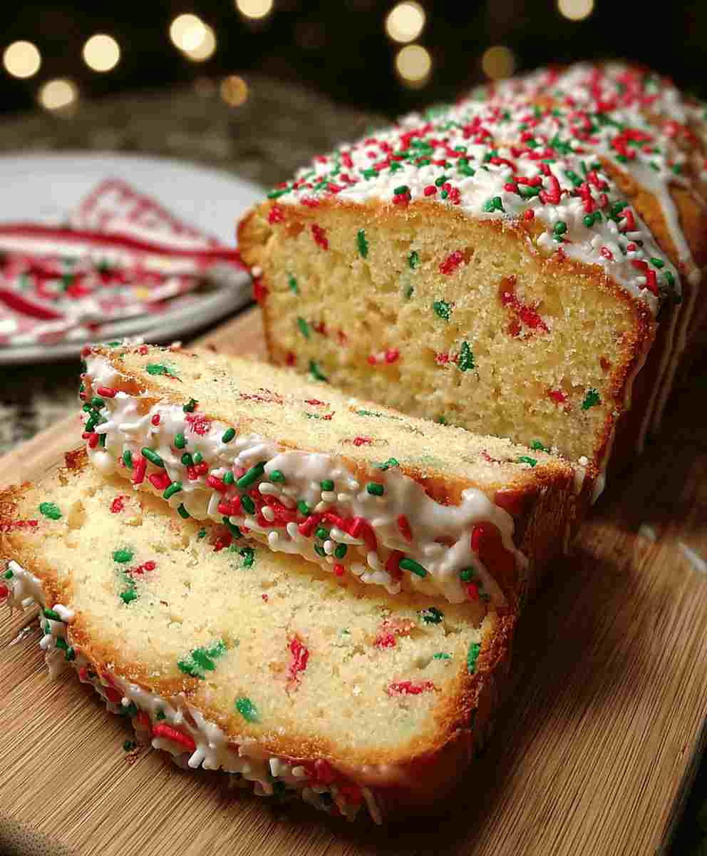 Christmas Sprinkle Buttermilk Bread