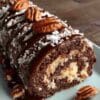 German Chocolate Cake Roll
