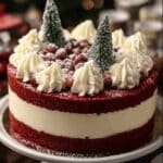Christmas Red Velvet Cheesecake Recipe