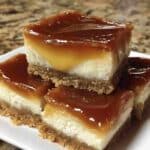 Creamy Caramel Cheesecake Bars