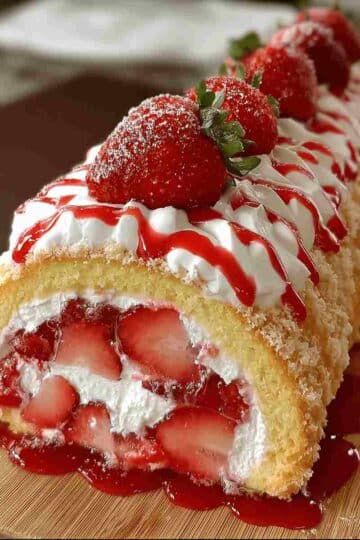 Strawberry Shortcake Cheesecake