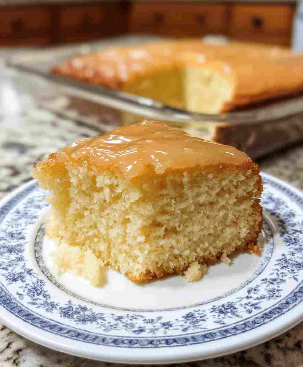 Moist Vanilla Buttermilk Cake