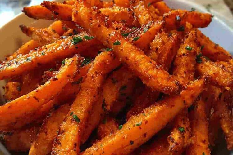 Crispy Oven Baked Sweet Potato Fries