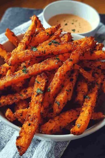 Crispy Oven Baked Sweet Potato
