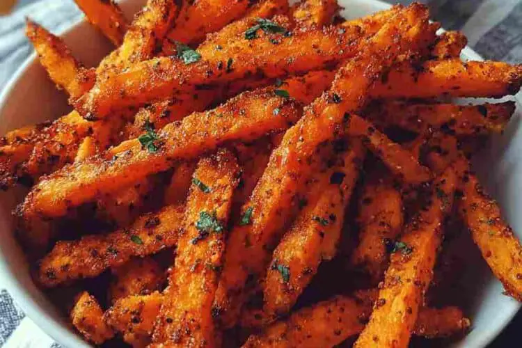 Crispy Oven Baked Sweet Potato