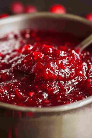 Homemade Cranberry Sauce
