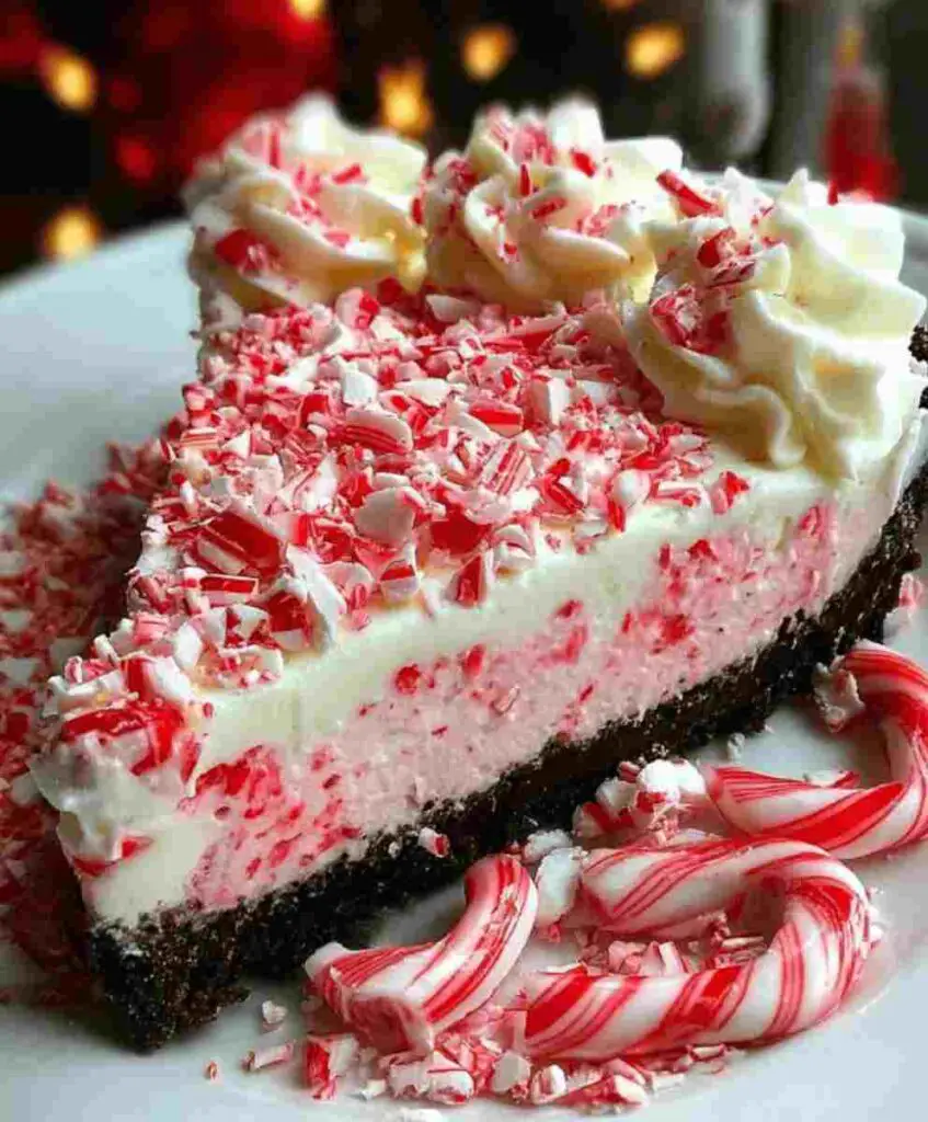 No Bake Peppermint Cheesecake Recipe