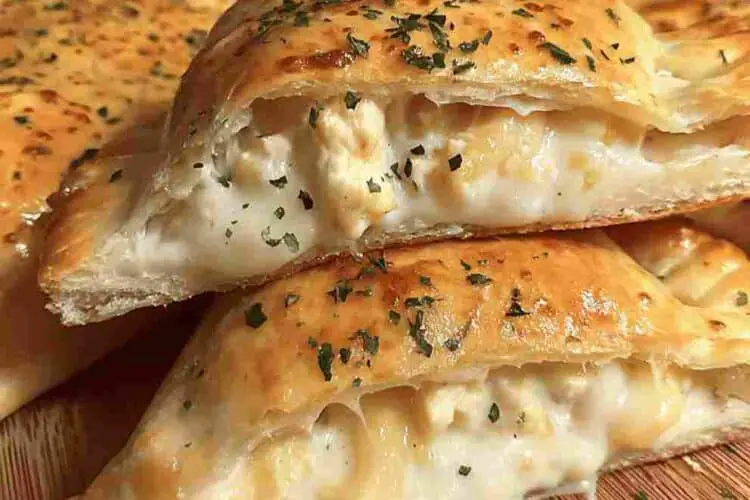 Chicken Alfredo Calzone