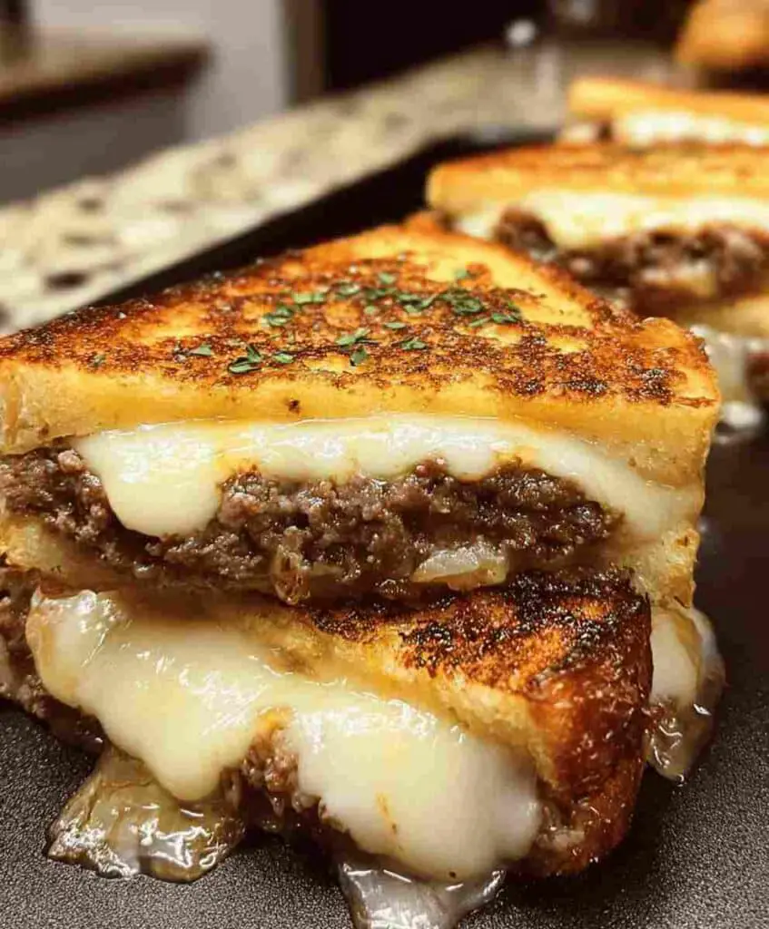 Patty Melts with Secret Sauce