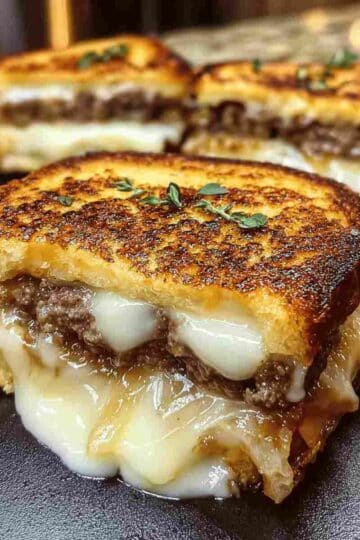 Patty Melts with Secret Sauce