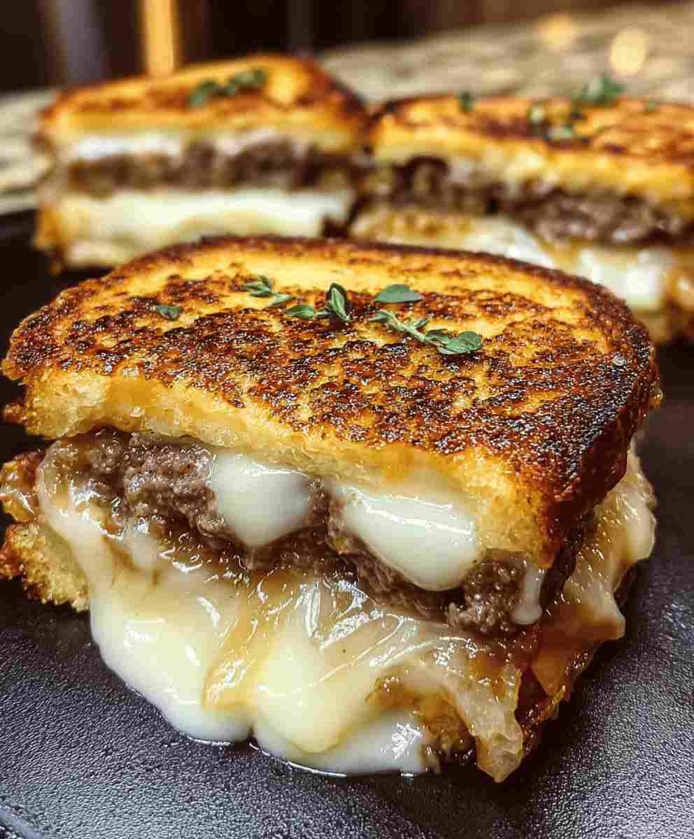 Patty Melts with Secret Sauce
