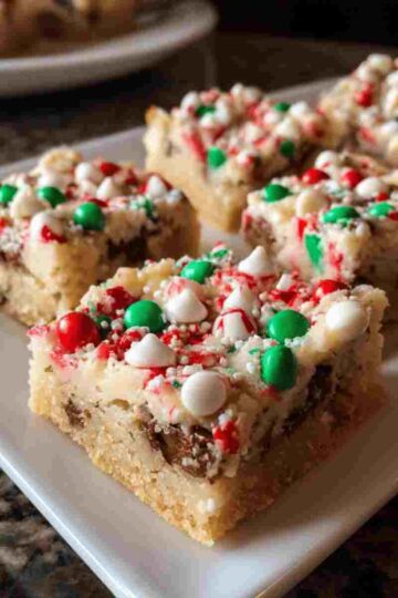 Christmas Cookie Bars Recipe