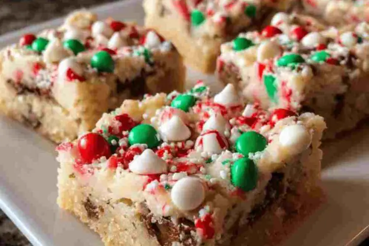 Christmas Cookie Bars Recipe