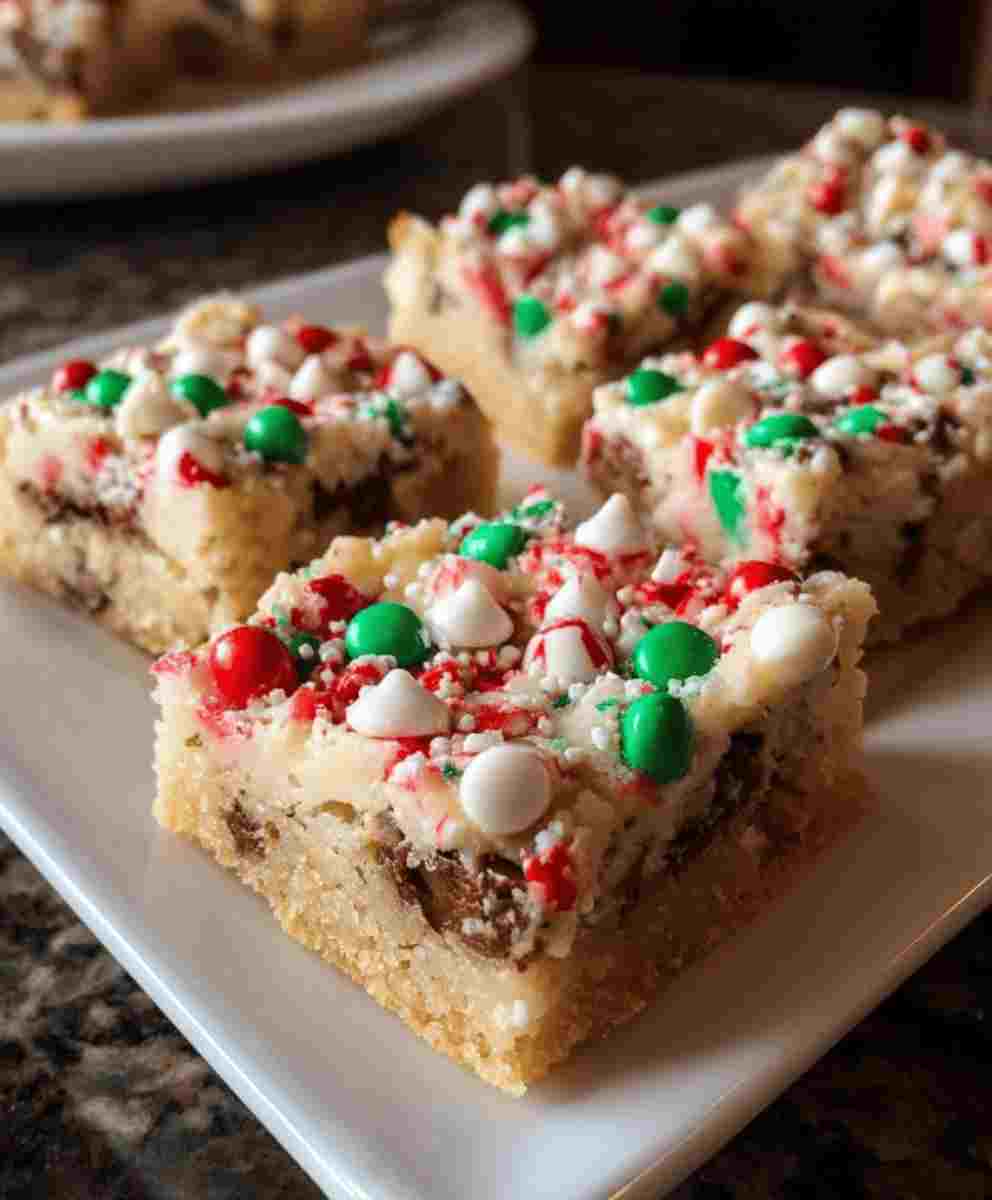 Christmas Cookie Bars Recipe