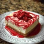 Strawberry Swirl Cheesecake Dessert