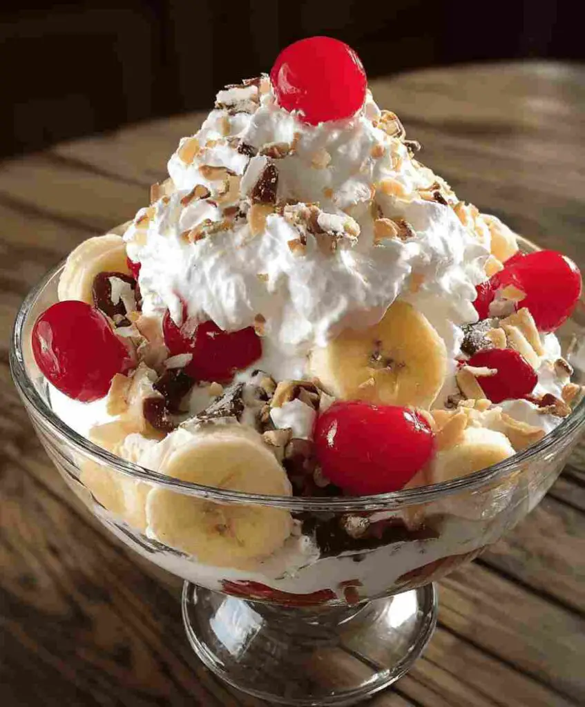 Banana Split Fluff Salad