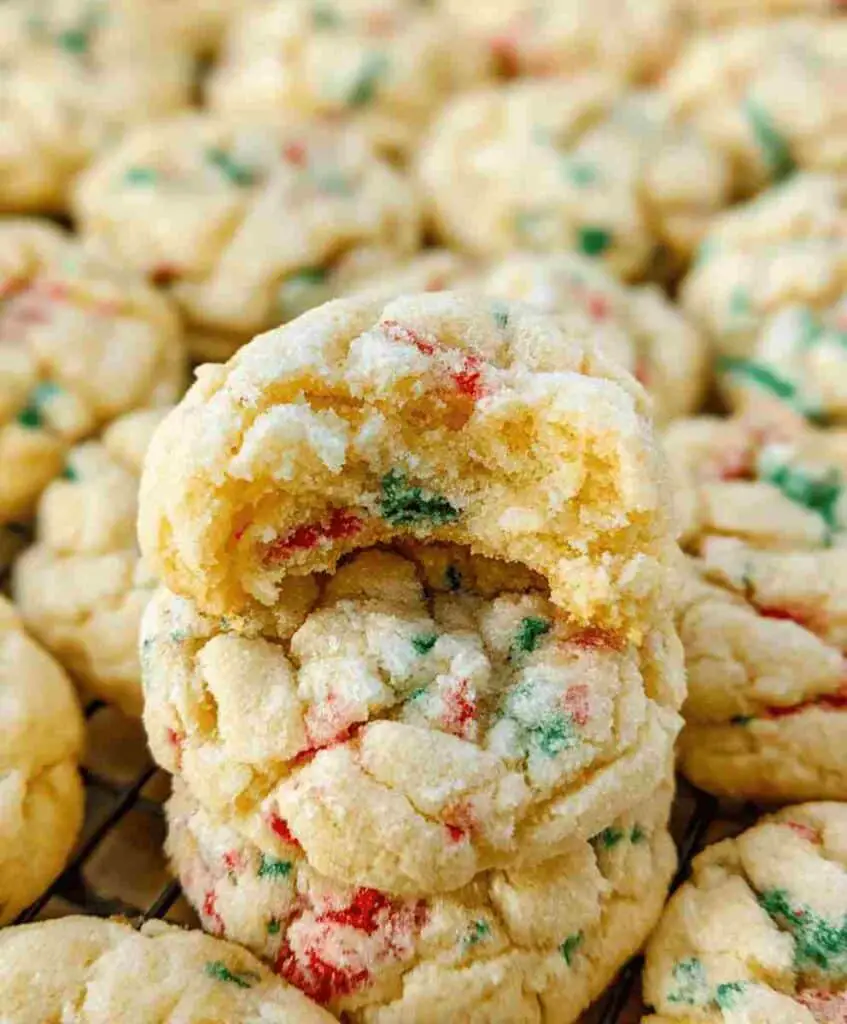 Easy Christmas Gooey Butter Cookies Recipe
