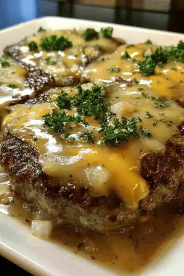 Easy Amish Hamburger Steak Bake