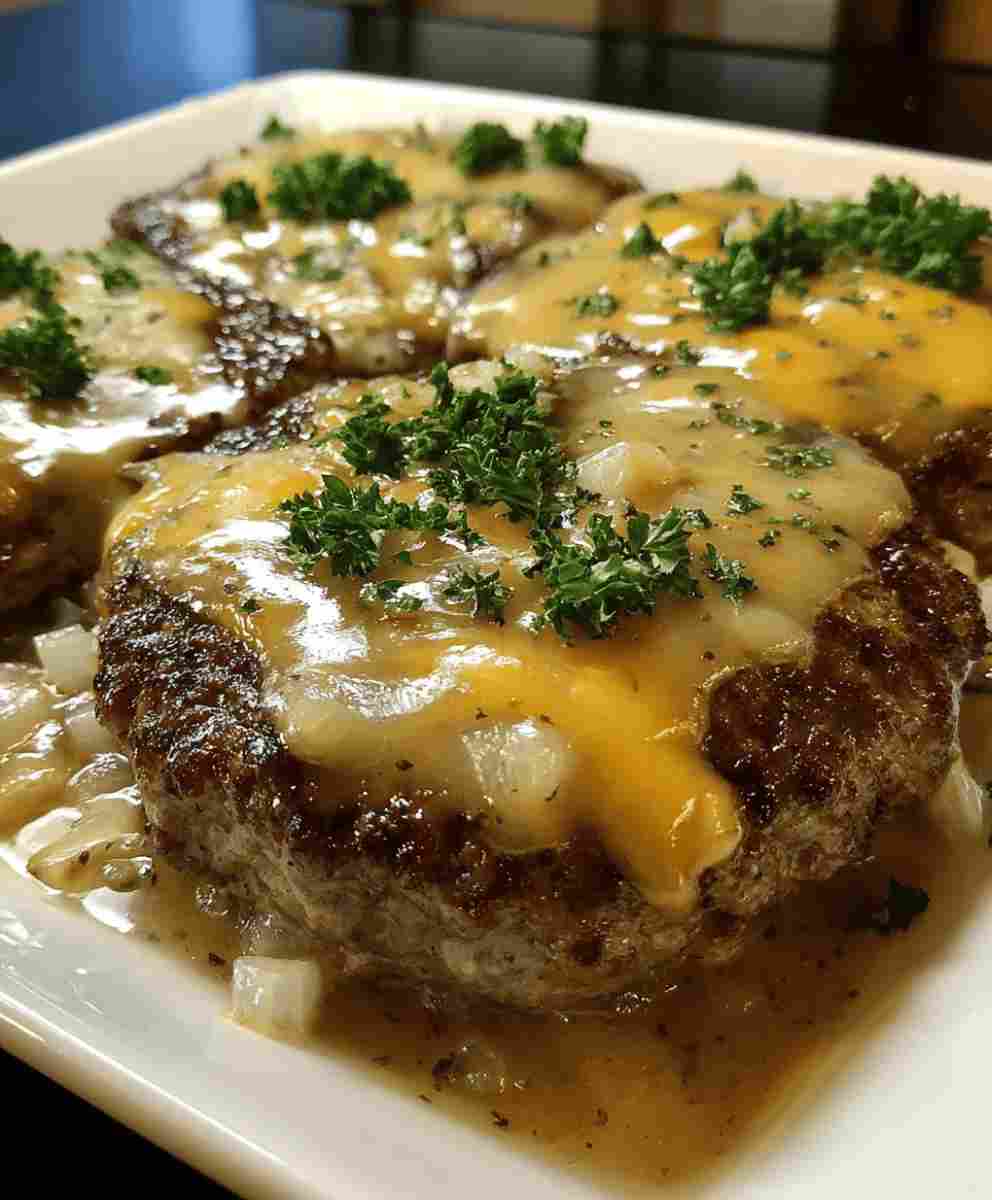 Easy Amish Hamburger Steak Bake