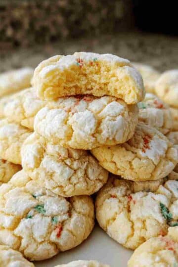 Easy Christmas Gooey Butter Cookies Recipe