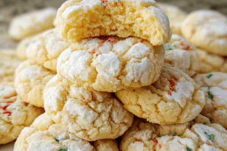 Easy Christmas Gooey Butter Cookies Recipe