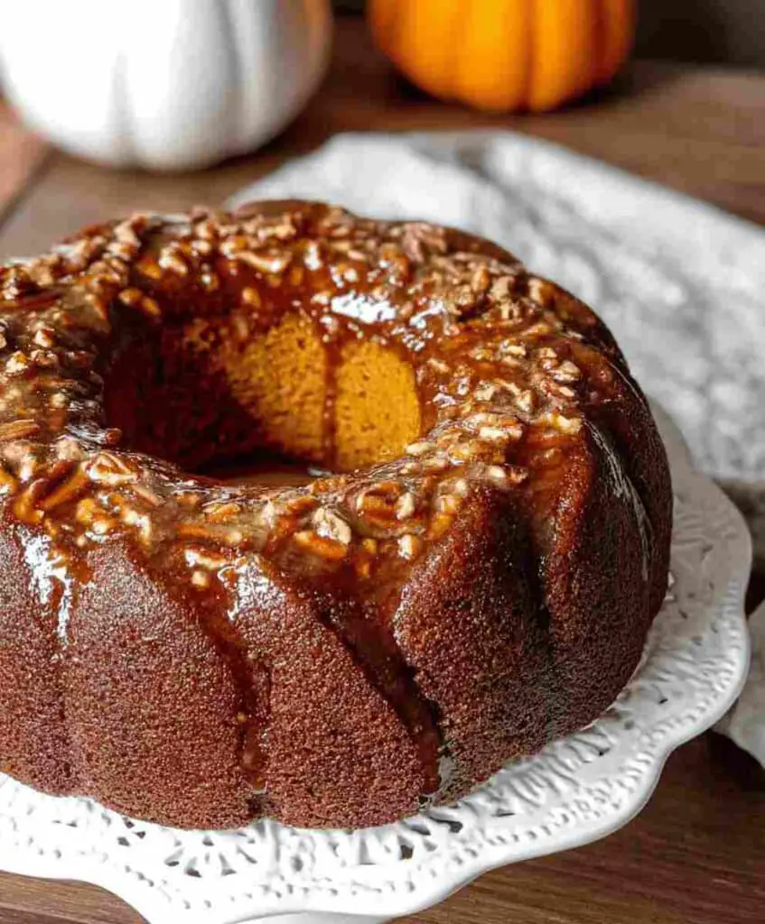 Christmas Pumpkin Rum Cake Recipe