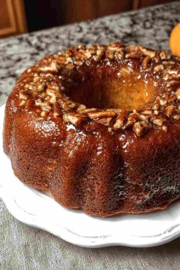 Christmas Pumpkin Rum Cake Recipe