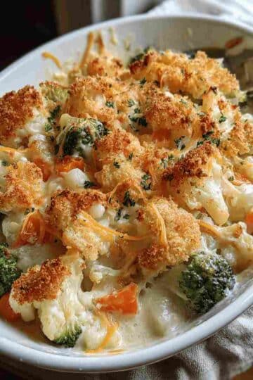 Creamy Winter Vegetable Casserole